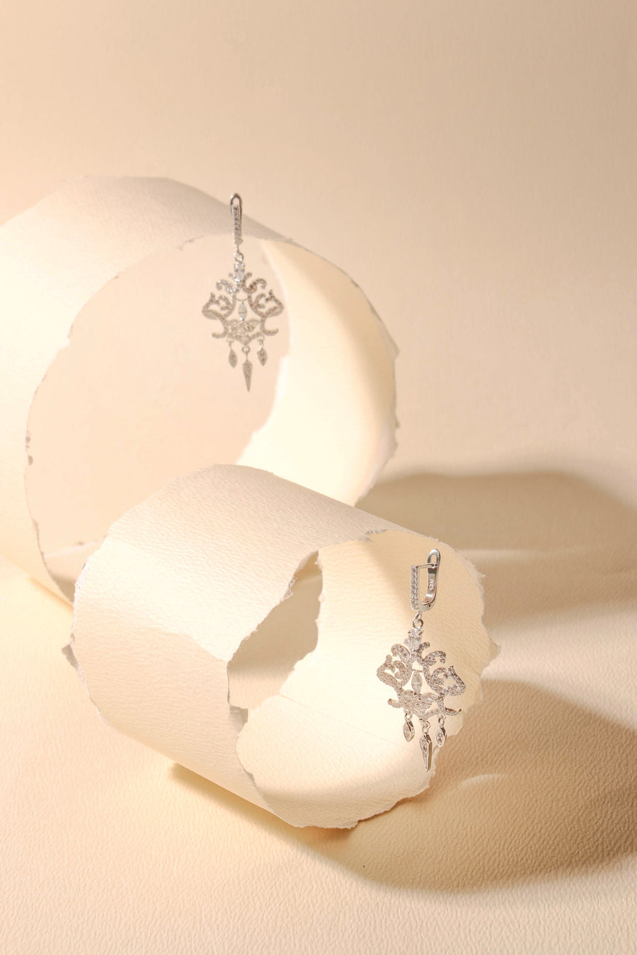 AROS DE FIESTA BLANCO BRILLANTE