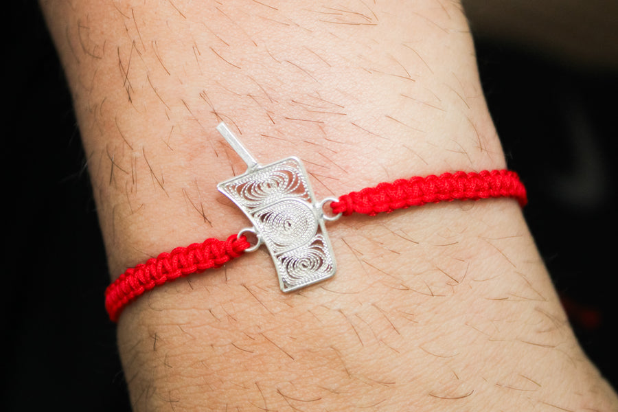 PULSERA HILO ROJO C/GUAMPA